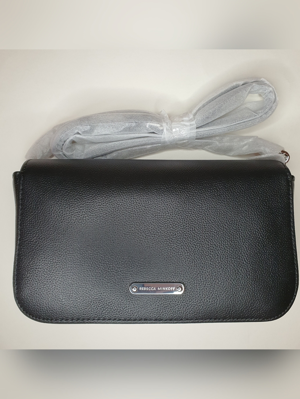 REBECCA MINKOFF Leather Amour Crossbody With Turn Lock Closure - NWT + FREE GIFT - Picture 2 of 6